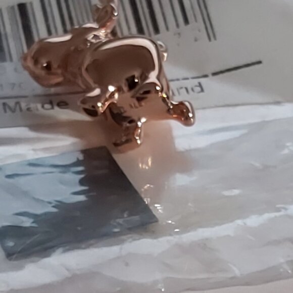 Authentic Pandora Rose  *Retired* Happy Reindeer with Clear Zirconia 787514CZ - Picture 3 of 13